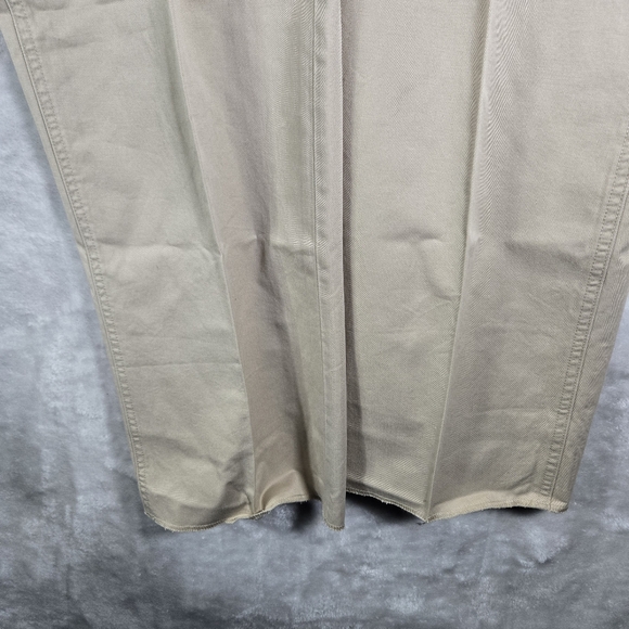 Orvis Signature Cargo Pants Mens 38 Unhemmed Hamilton Gentlemen Khaki NWT - Picture 2 of 10